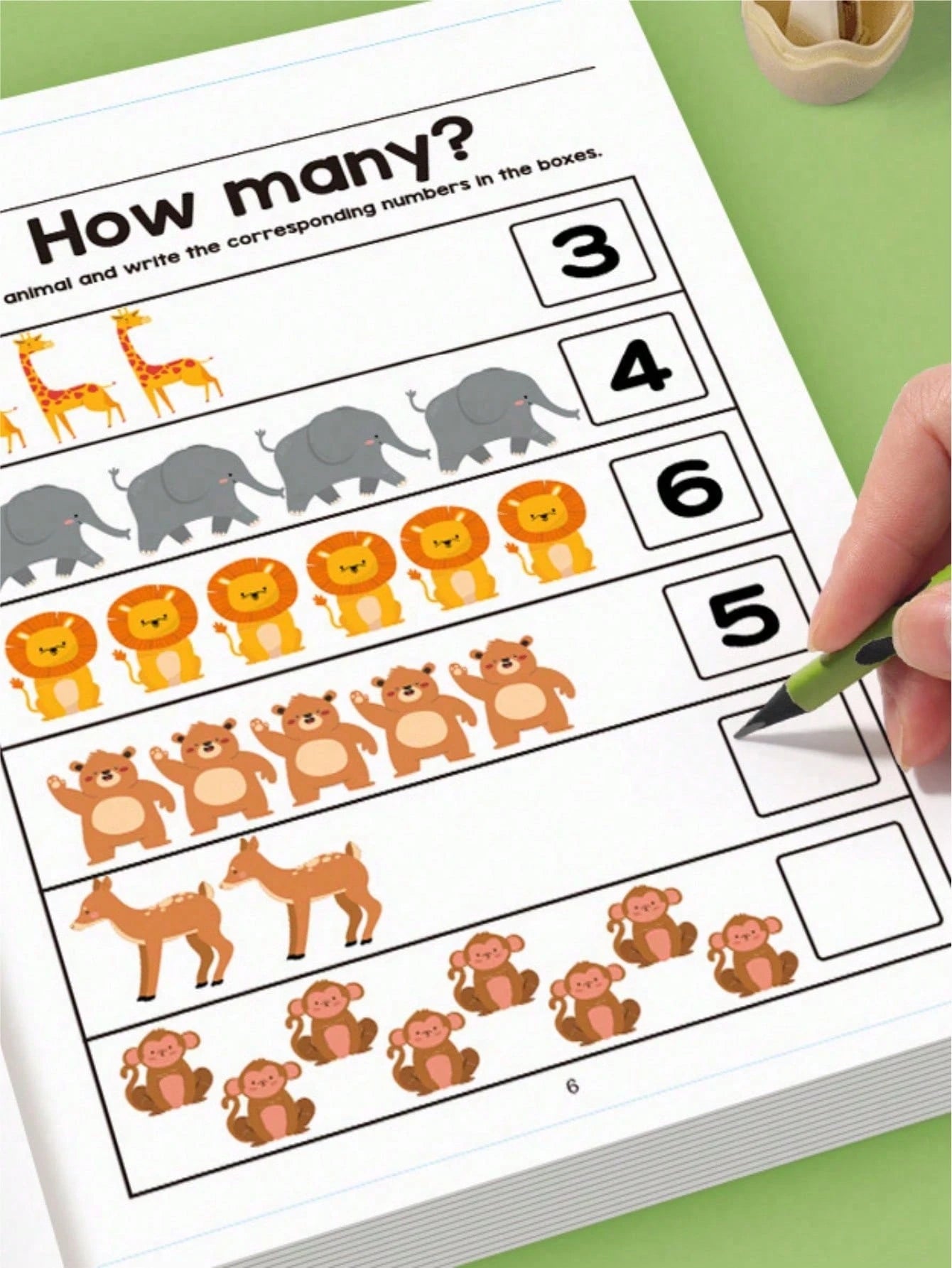 64 Pages Fun Math Practice Book Multicolor Paper